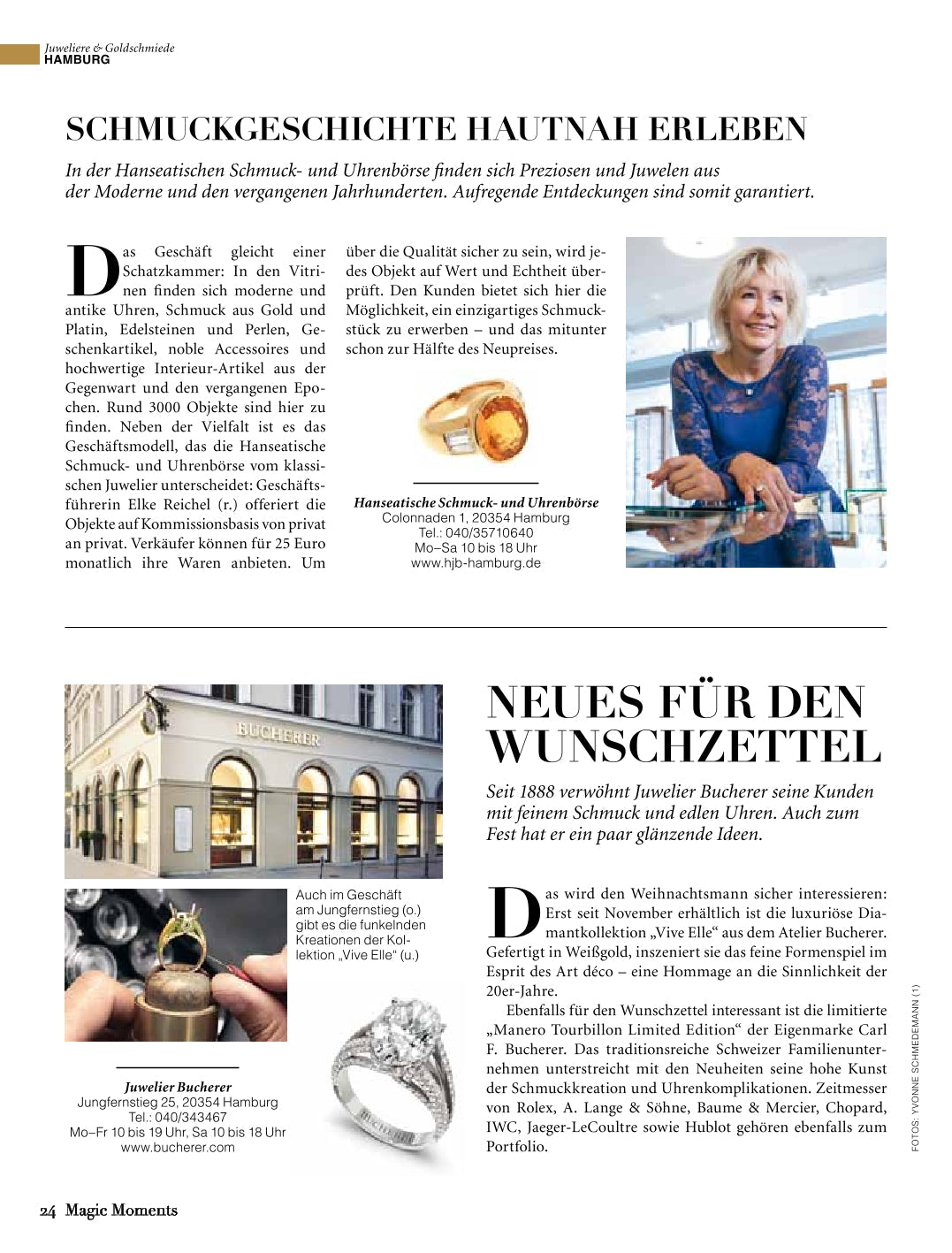 Magic Moments 2014 | Schmuckgeschichte hautnah erleben